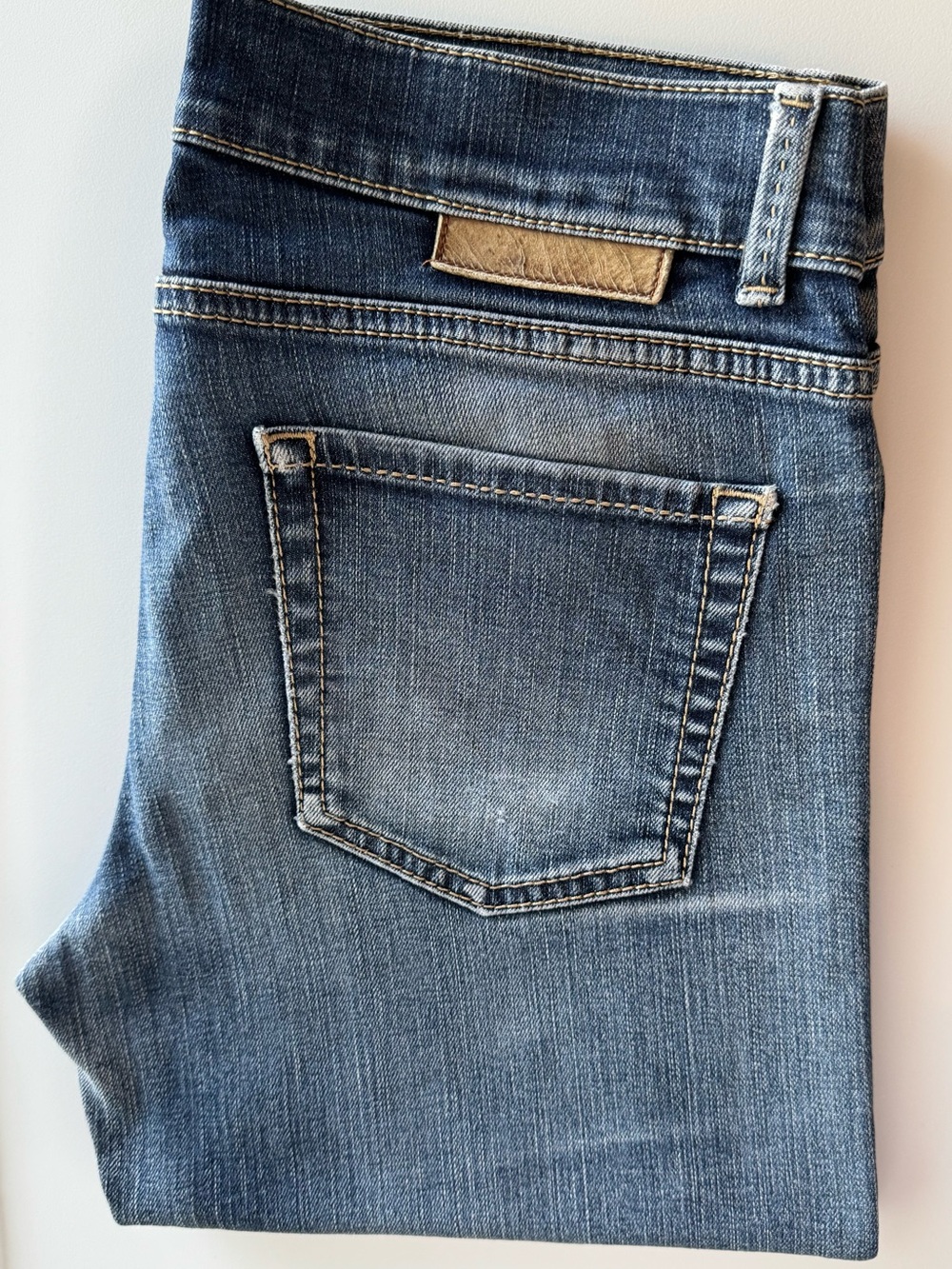 Women's Slim Straight Blue Jeans